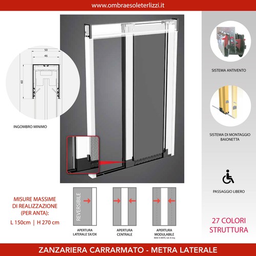 Zanzariera rullo laterale - zanzariera,