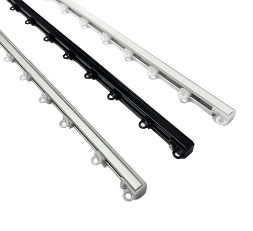 Binario tenda soffitto bianco - tenda,